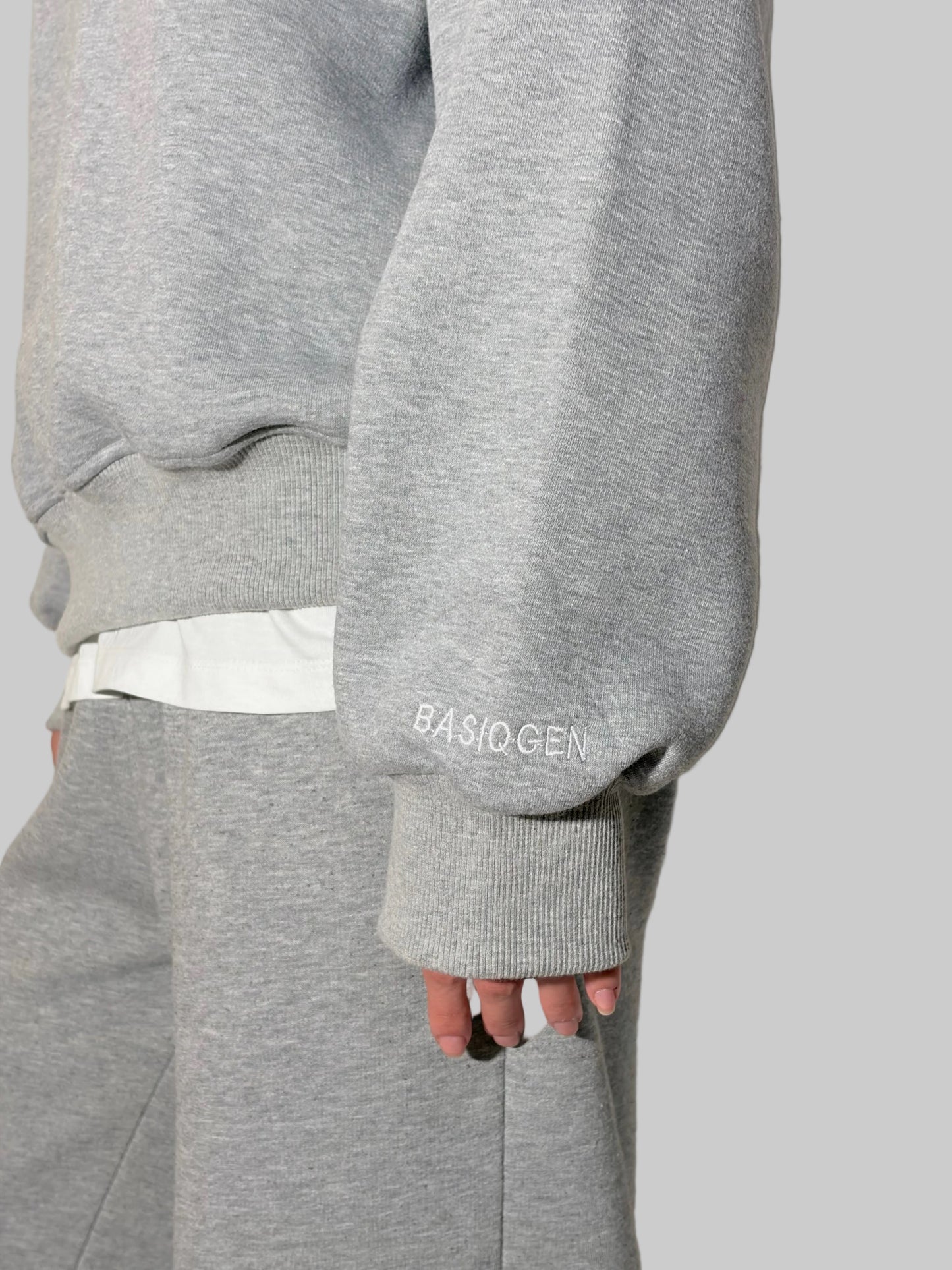 Unisex Grey Crewneck