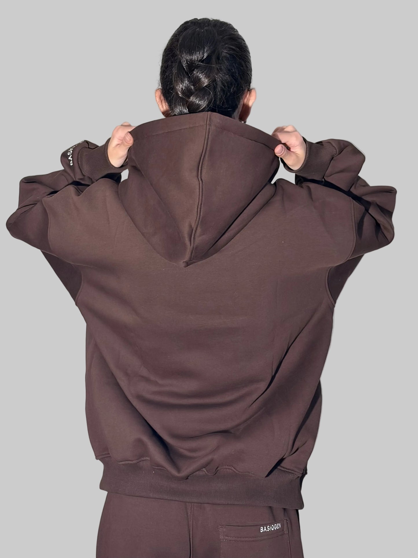 Unisex Brown Hoodie