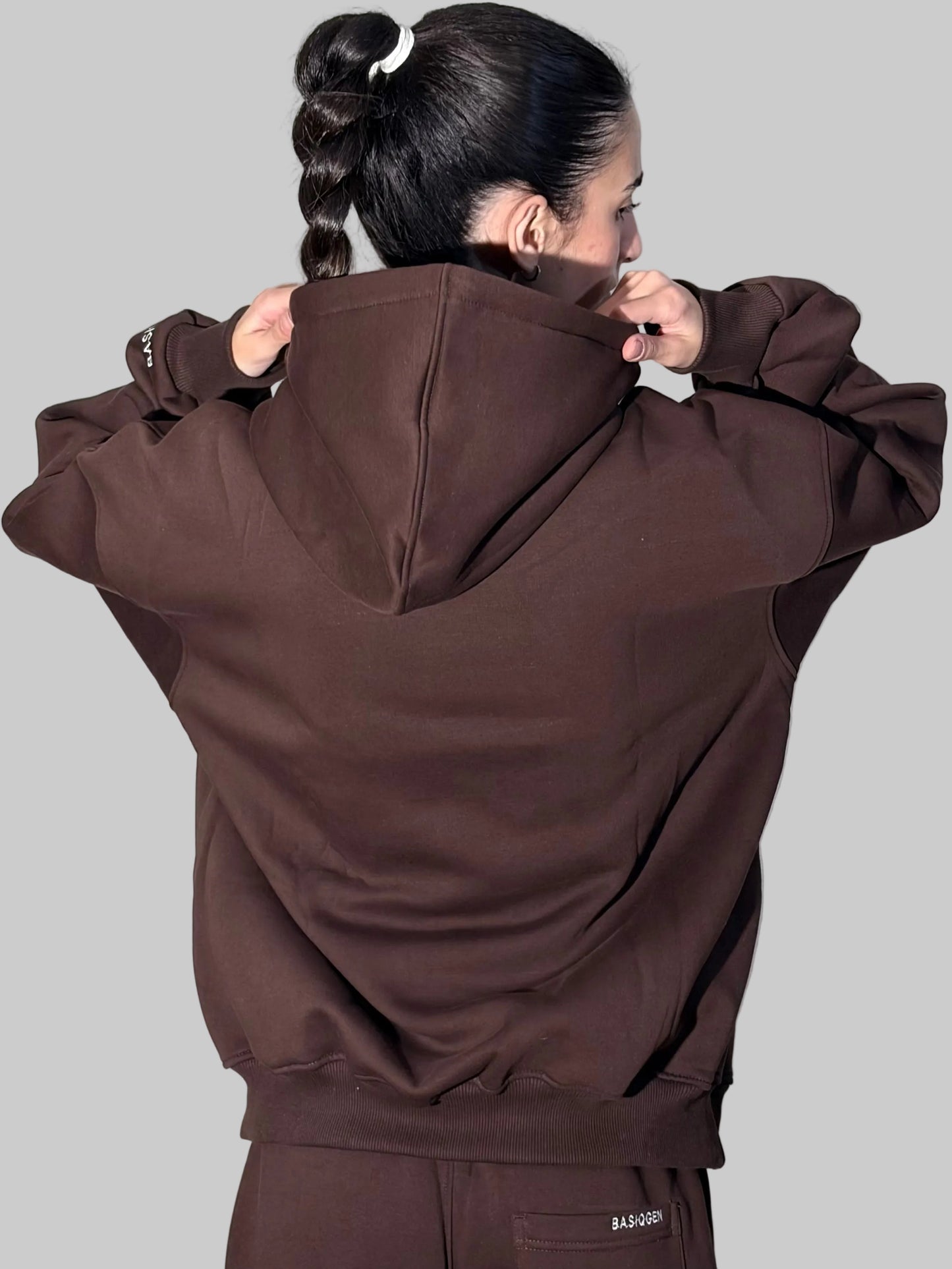 Unisex Brown Hoodie