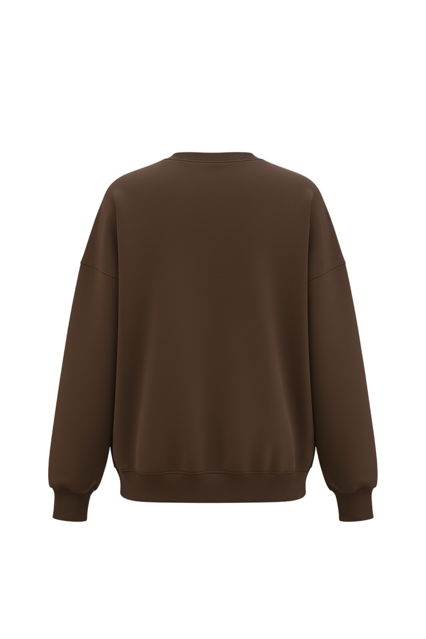 Brown Crewneck Sweatshirt