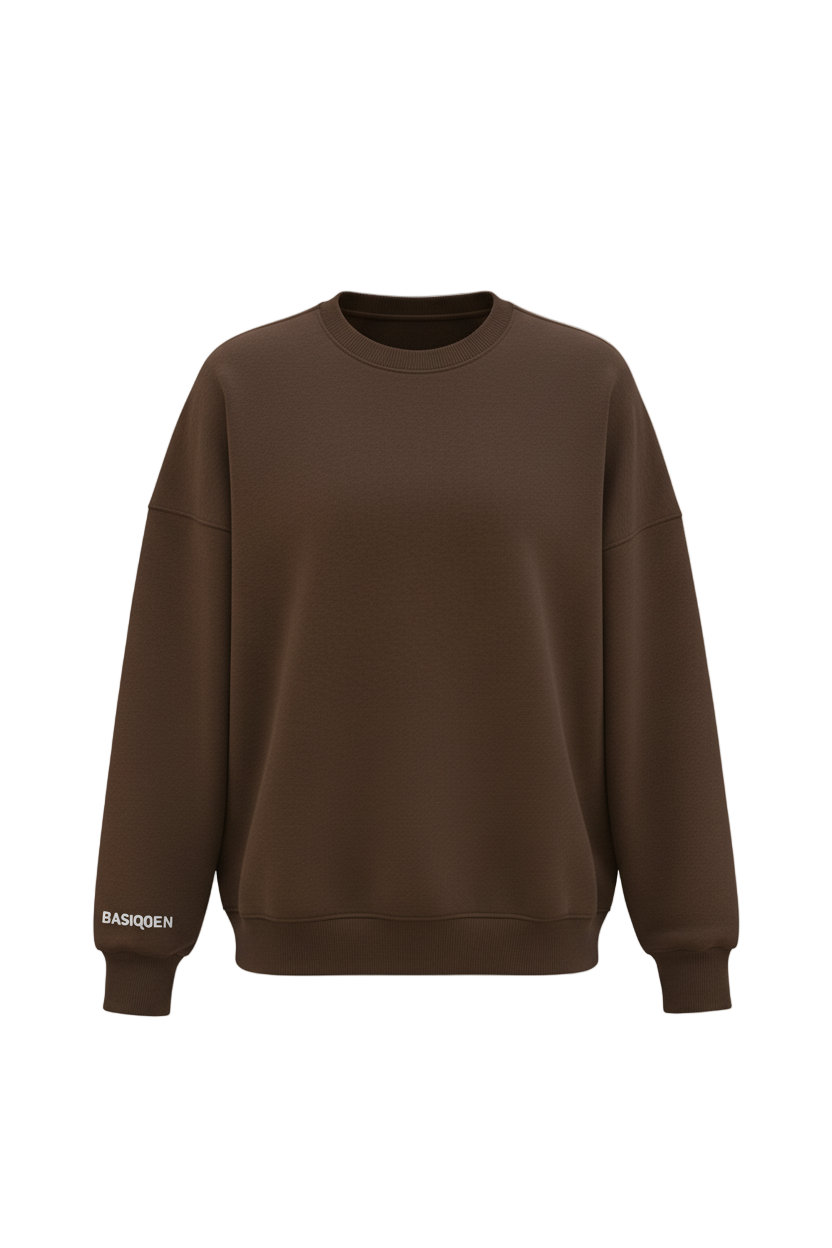 Brown Crewneck Sweatshirt