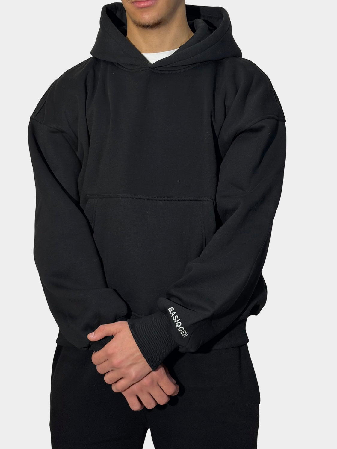 Black Hoodie Set