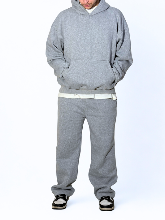 Grey Hoodie Set