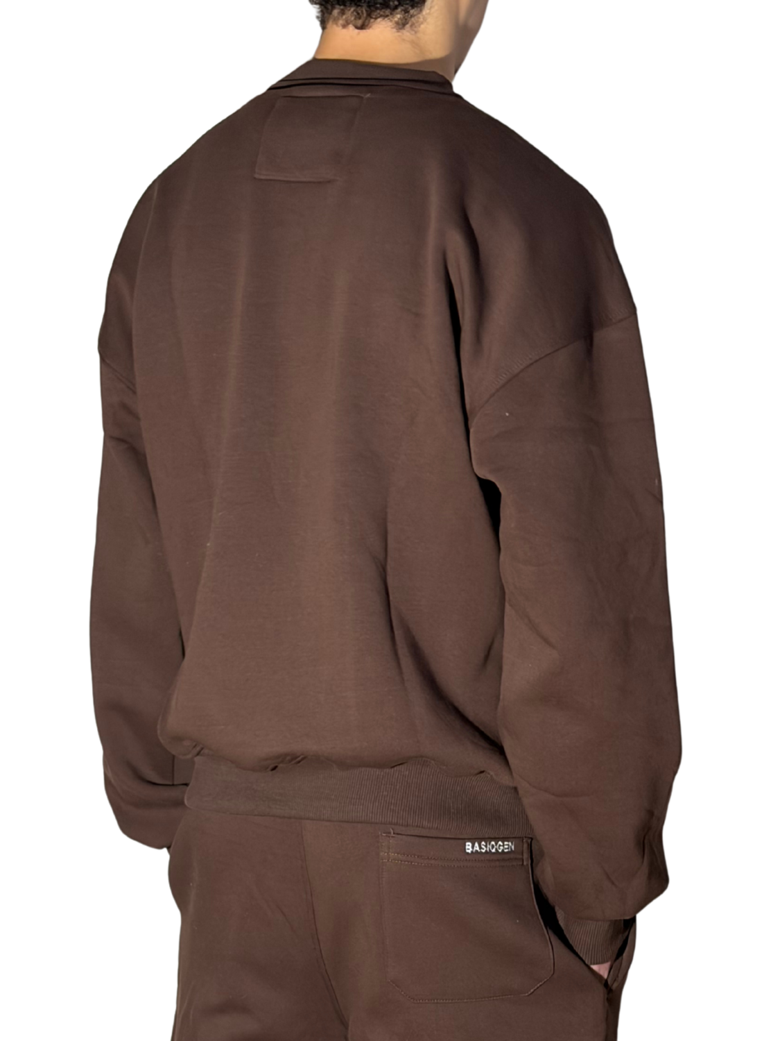 Brown Crewneck Set