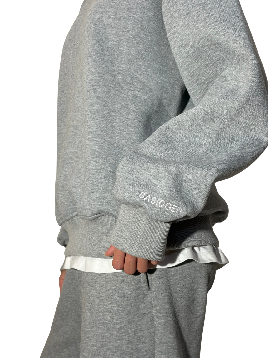 Grey Crewneck Set