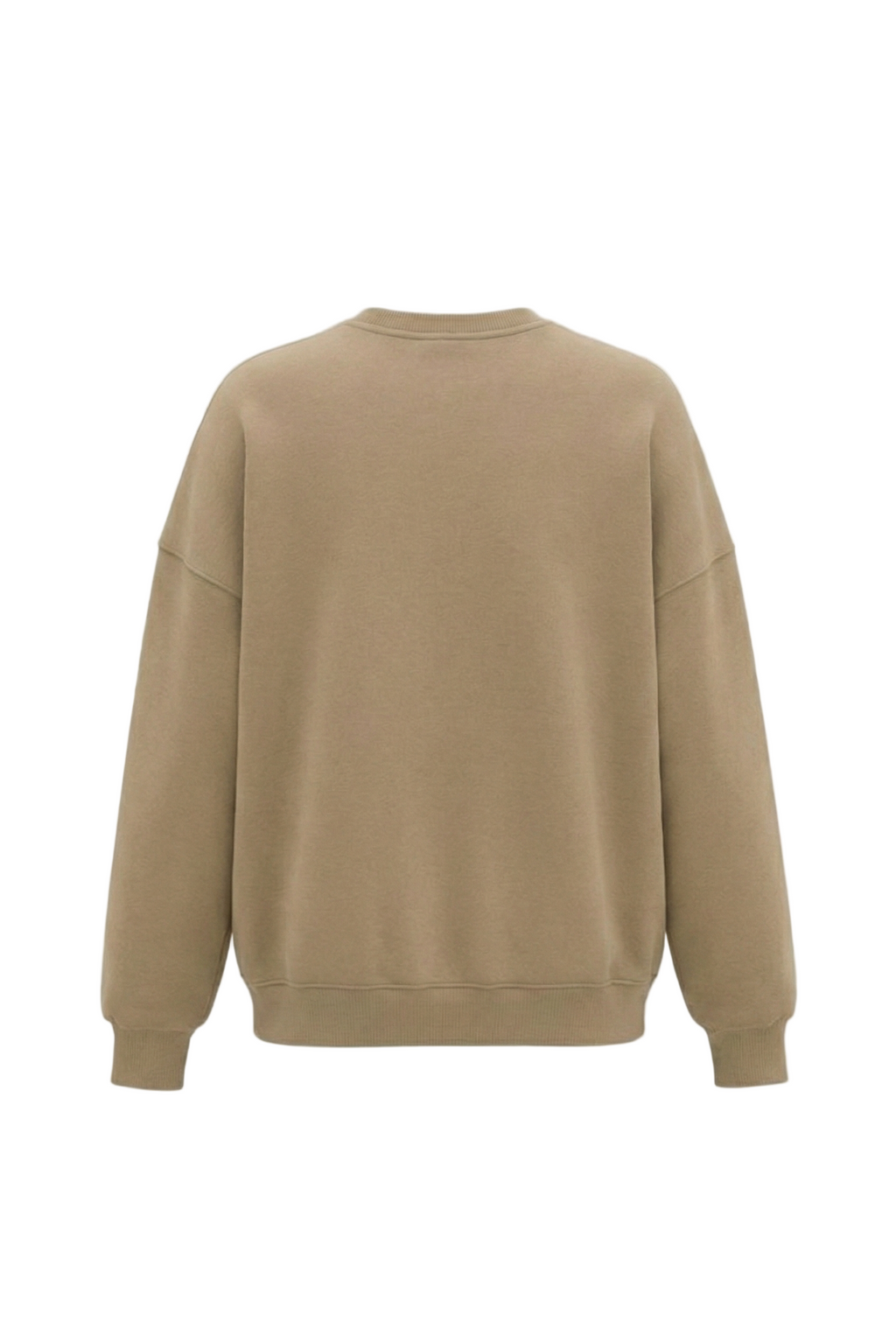 Beige Crewneck Sweatshirt