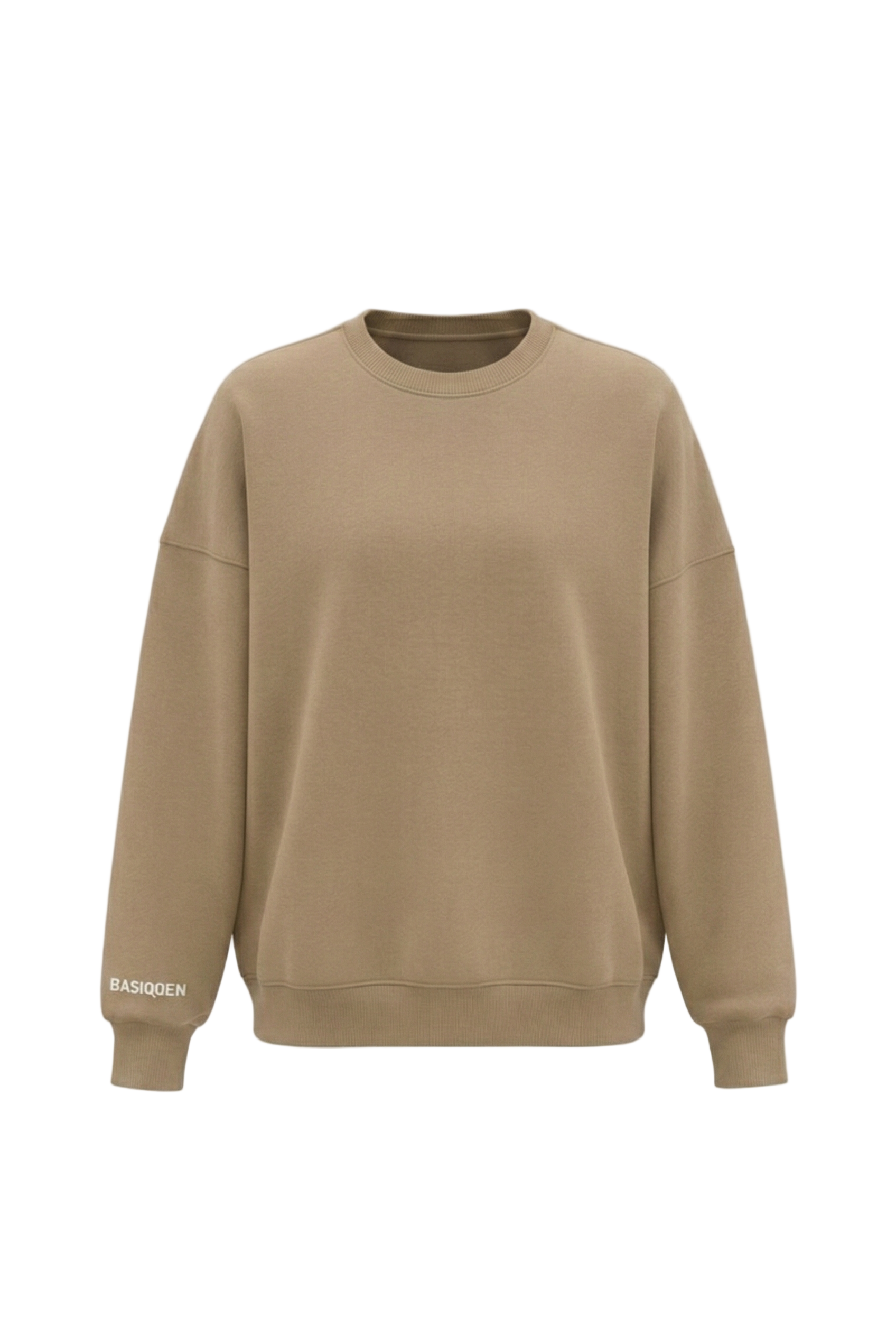 Beige Crewneck Sweatshirt