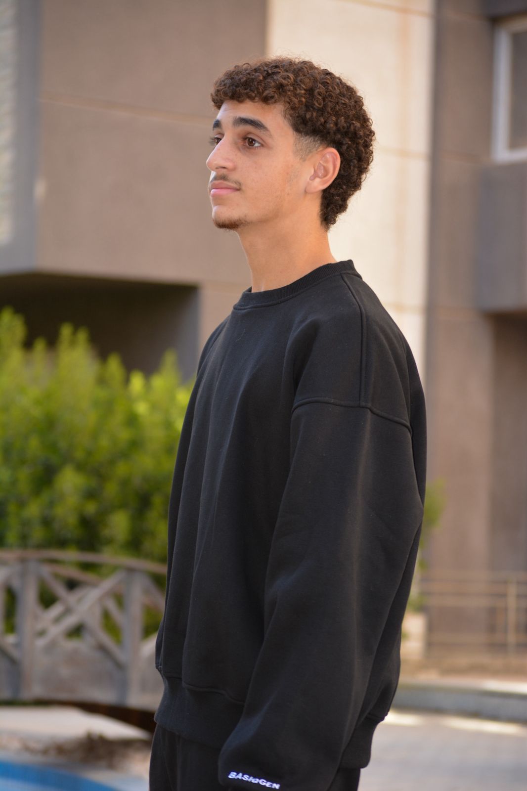 Black Crewneck Sweatshirt